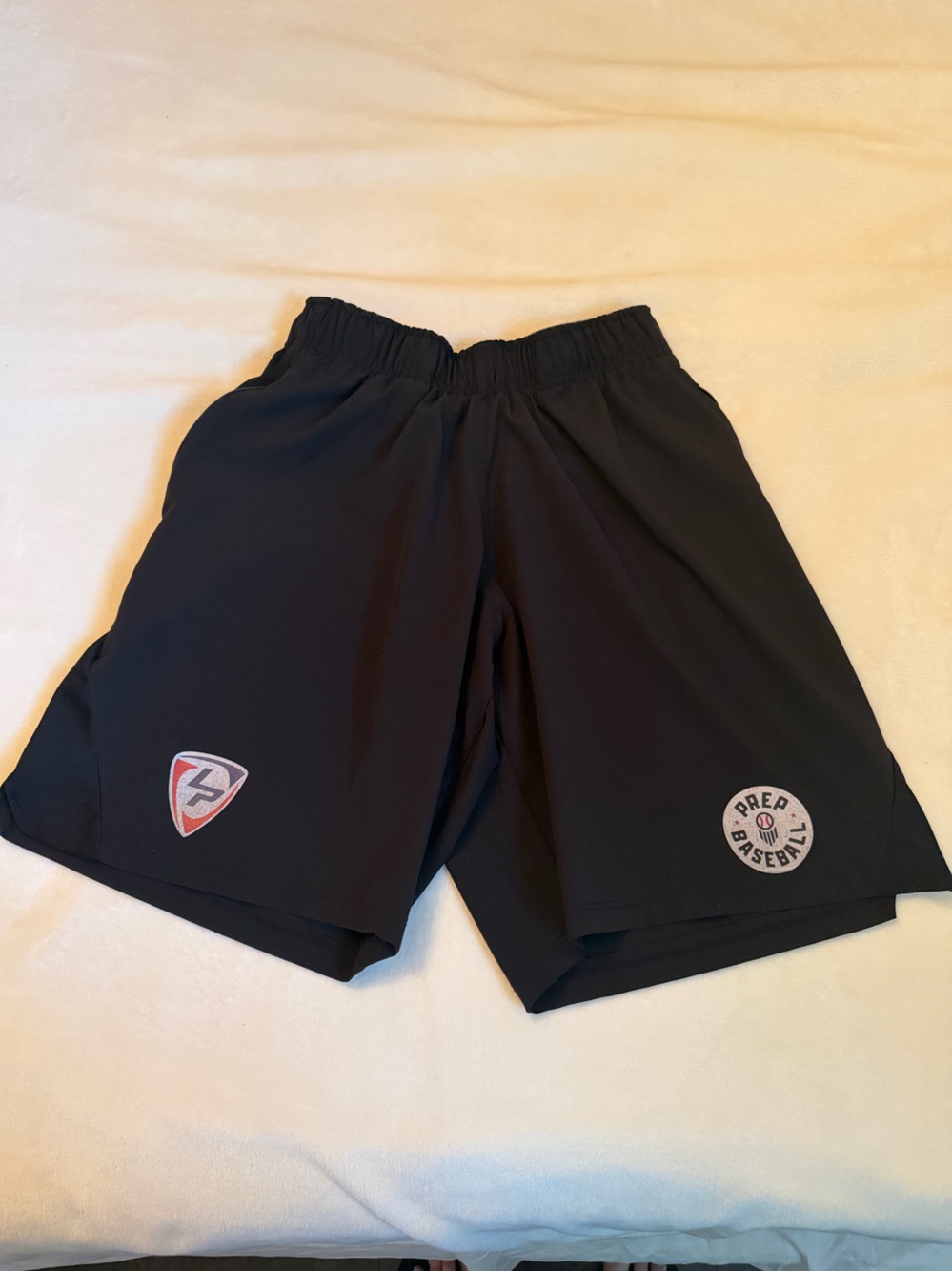 Prep Baseball Black Athletic Shorts - Men’s M